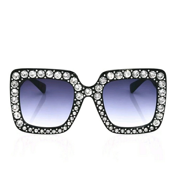 Fashion Bling gemstone sunglasses - Picture 2 of 8
